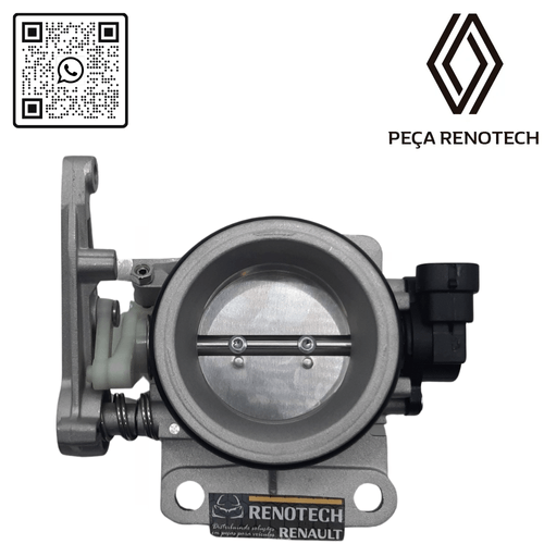 RN 102870-NX 7700102870 CORPO DE BORBOLETA MOT 1.6 16V K4M SCECL IIMEG MECANICO 2